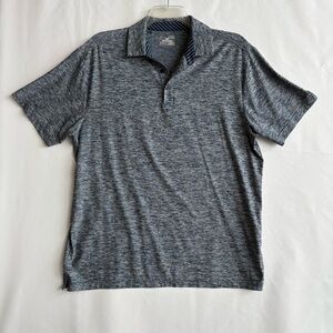Under Armour Heathered Gray Polo Shirt